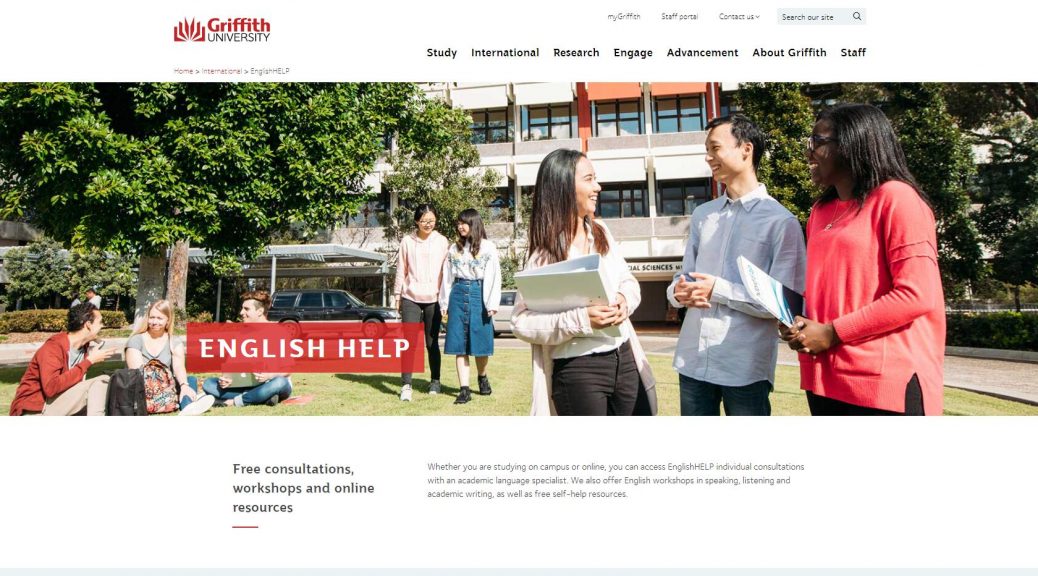 EnglishHELP - Griffith University